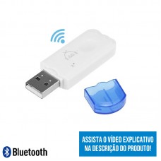 Adaptador USB Bluetooth Receptor de Música Veicular